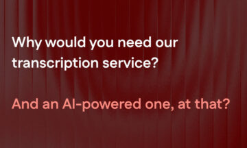 AI transcription in a self-contained system