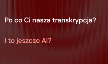 Transkrypcja AI